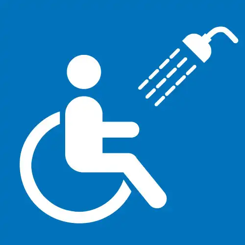 accessible showers icon