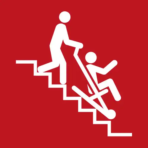 evacuation chair & stair climber present